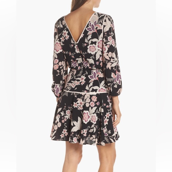 NWT Eliza J Floral Fit & Flare Women’s Dress - Picture 2 of 11